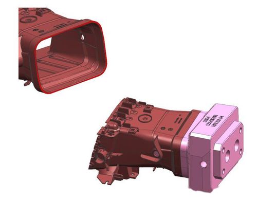 汽車注塑模具 出風(fēng)口產(chǎn)品模具設(shè)計結(jié)構(gòu)拆解